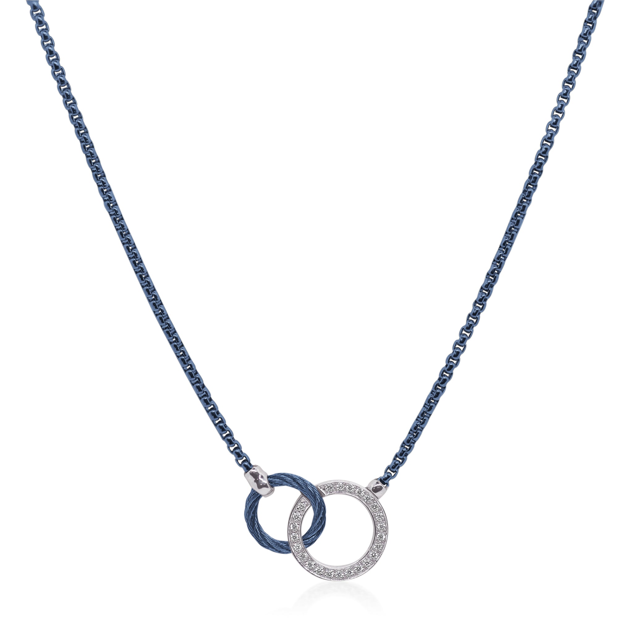 ALOR Interlocking Circle Necklace