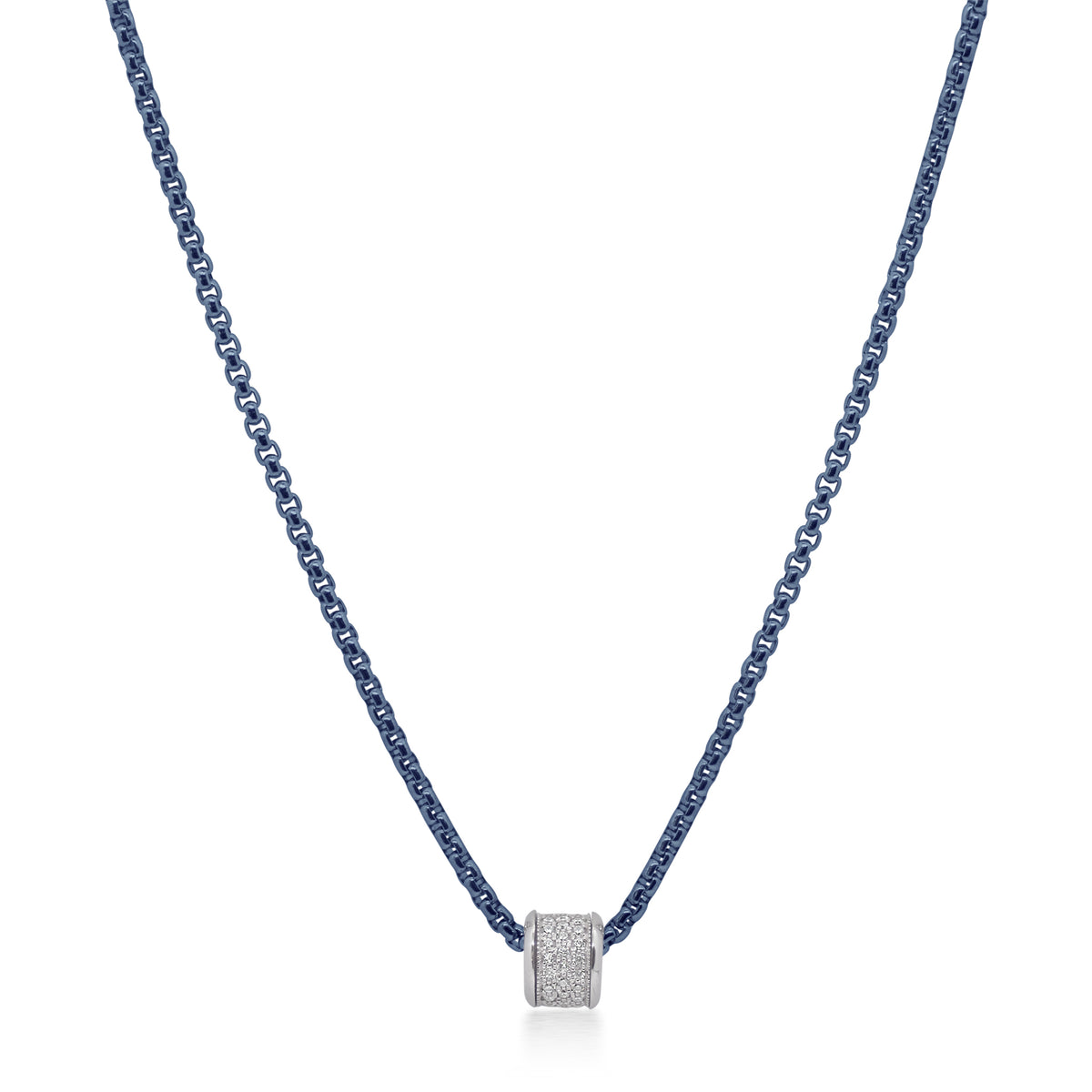 ALOR Barrel Chain Necklace