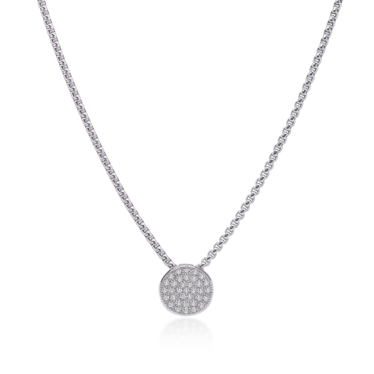 ALOR Taking Shapes Disc Necklace