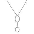 ALOR Oval Lariat Necklace