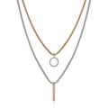 ALOR Double Layered Necklace