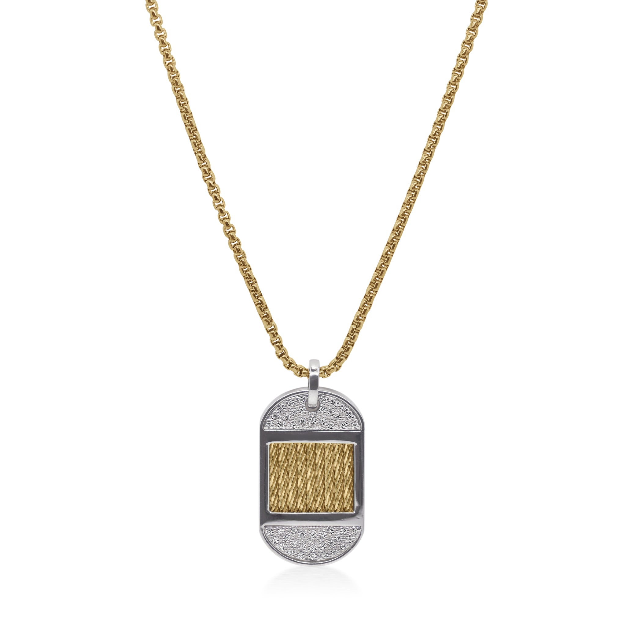 ALOR ID Tag Necklace