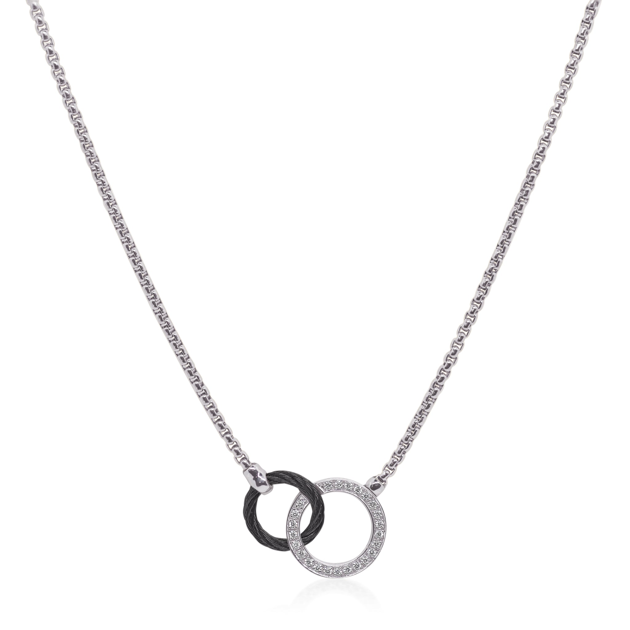 ALOR Interlocking Circle Necklace