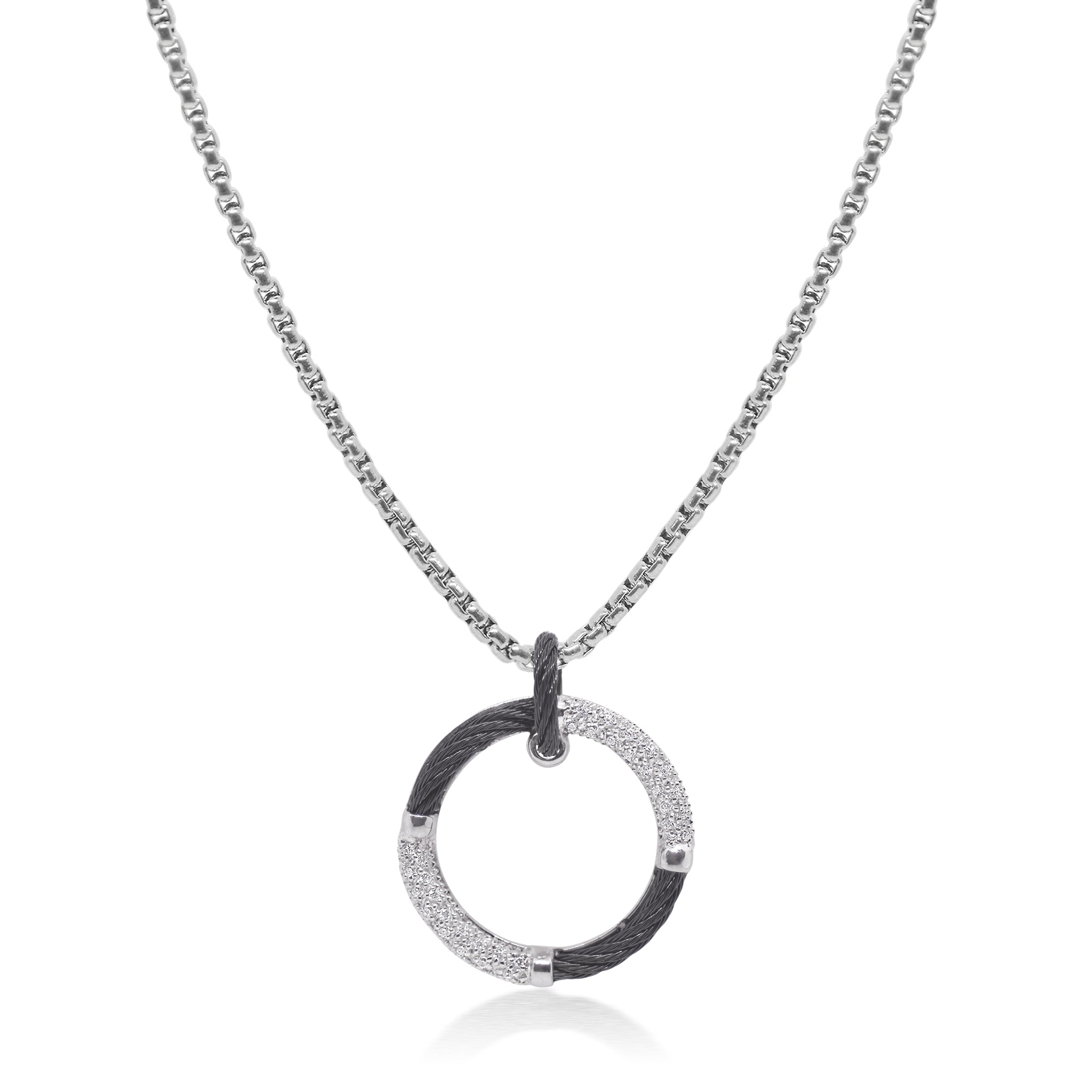 ALOR Open Circle Necklace