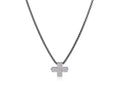 ALOR Diamond Cross Necklace