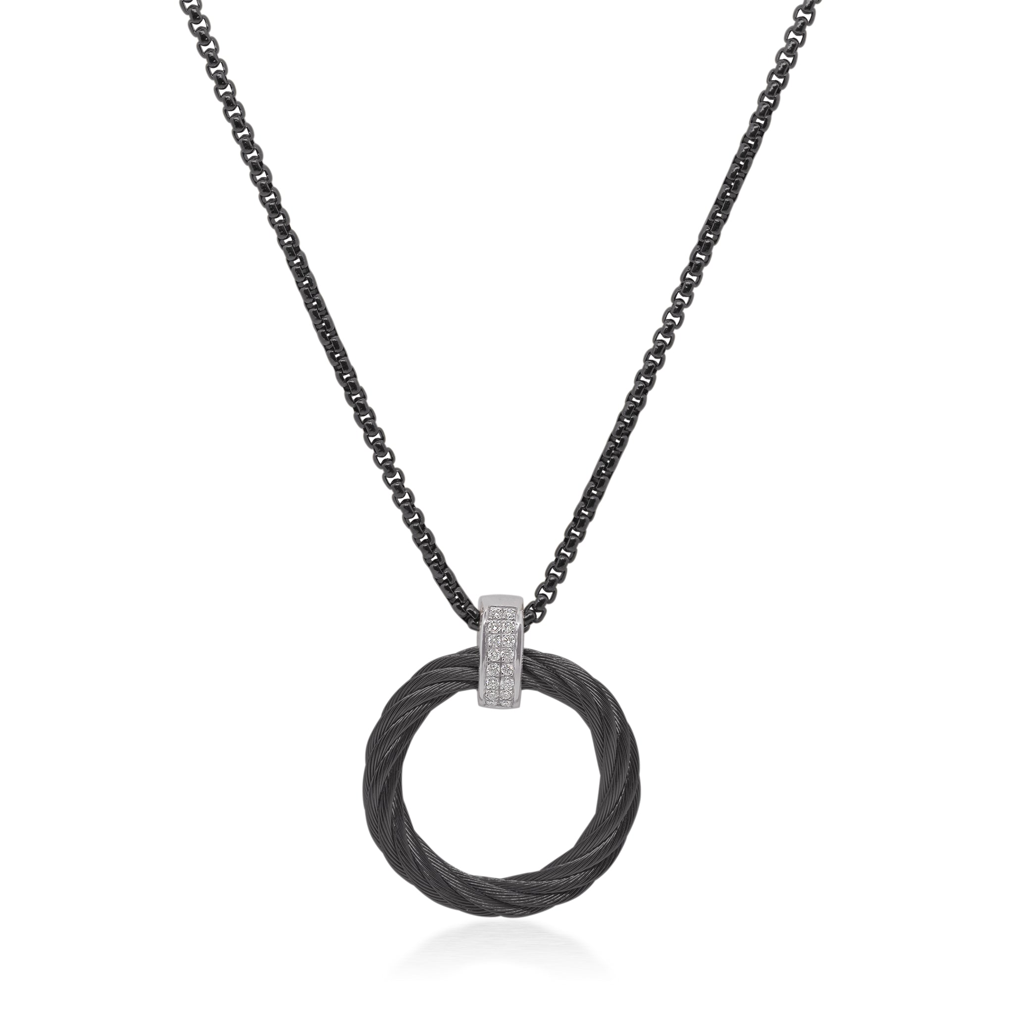 ALOR Open Circle Necklace