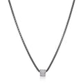 ALOR Barrel Chain Necklace