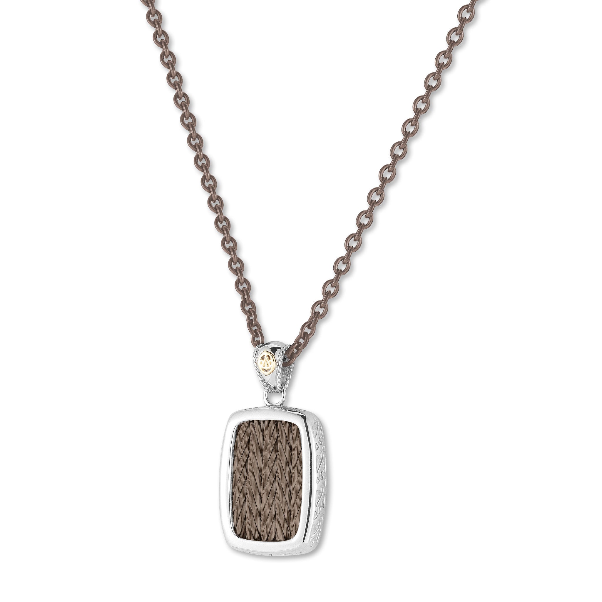 ALOR Men's ID Tag Necklace