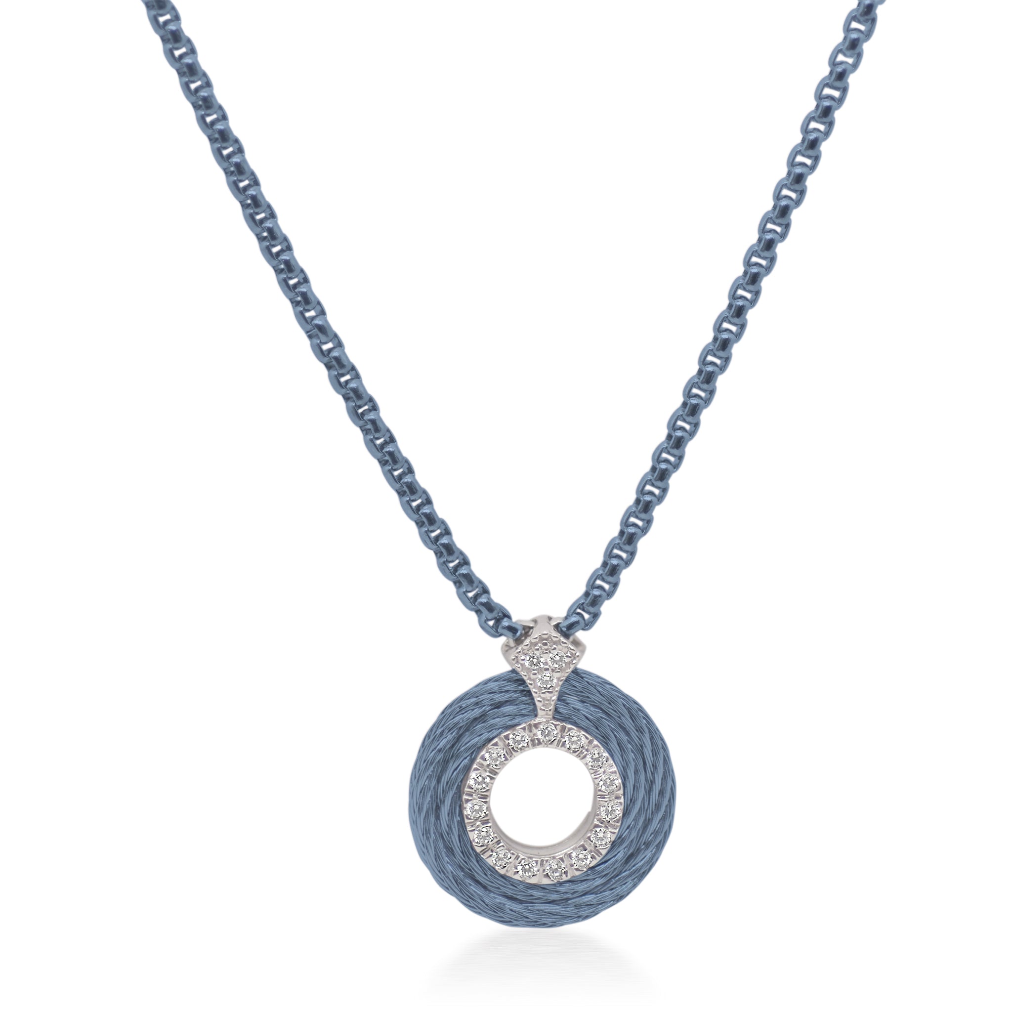 ALOR Petite Open Circle Necklace