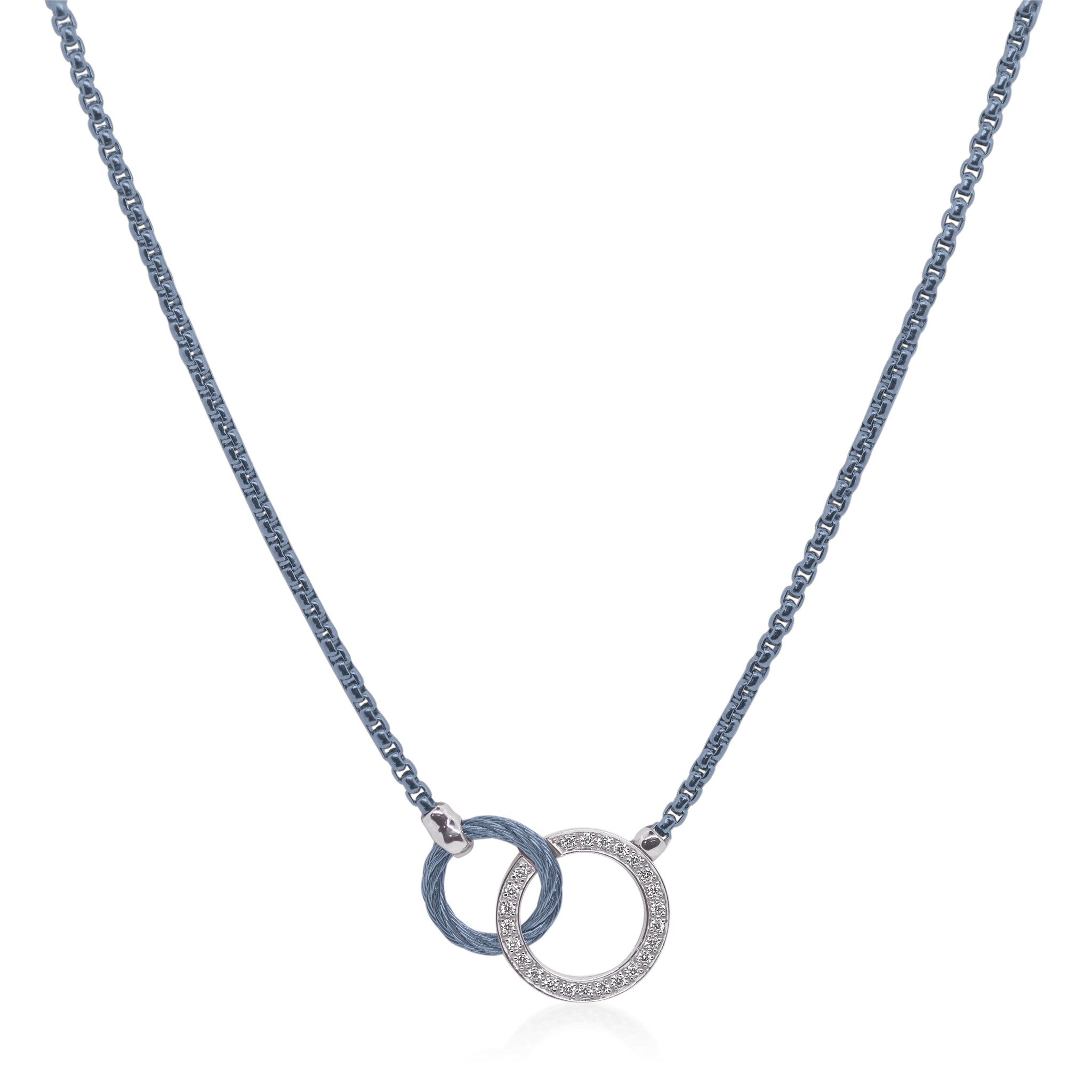 ALOR Interlocking Circle Necklace