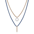 ALOR Double Layered Necklace