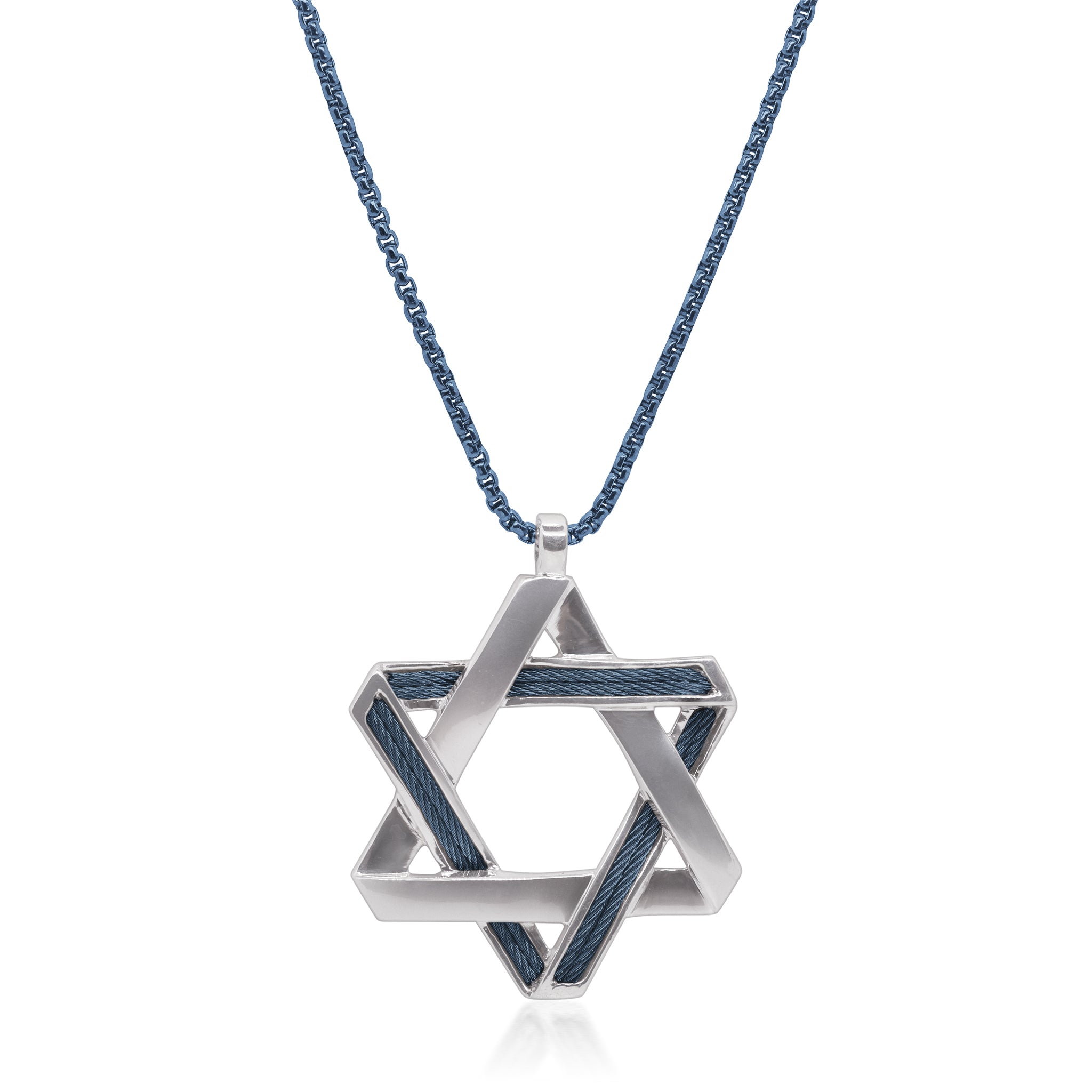 ALOR 35mm Star of David Necklace