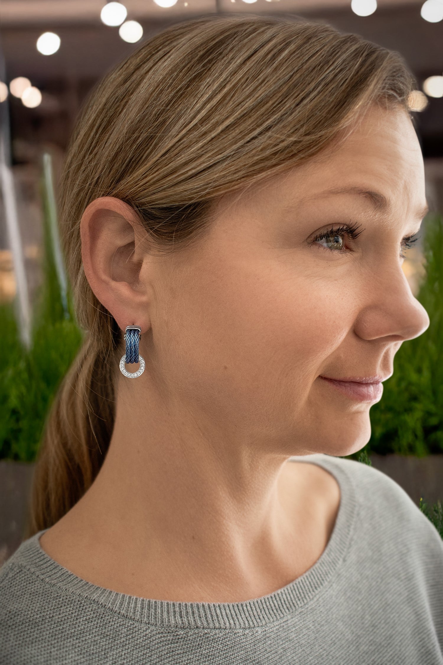 ALOR Convertible Hoop Earrings