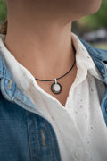 ALOR Disc Necklace
