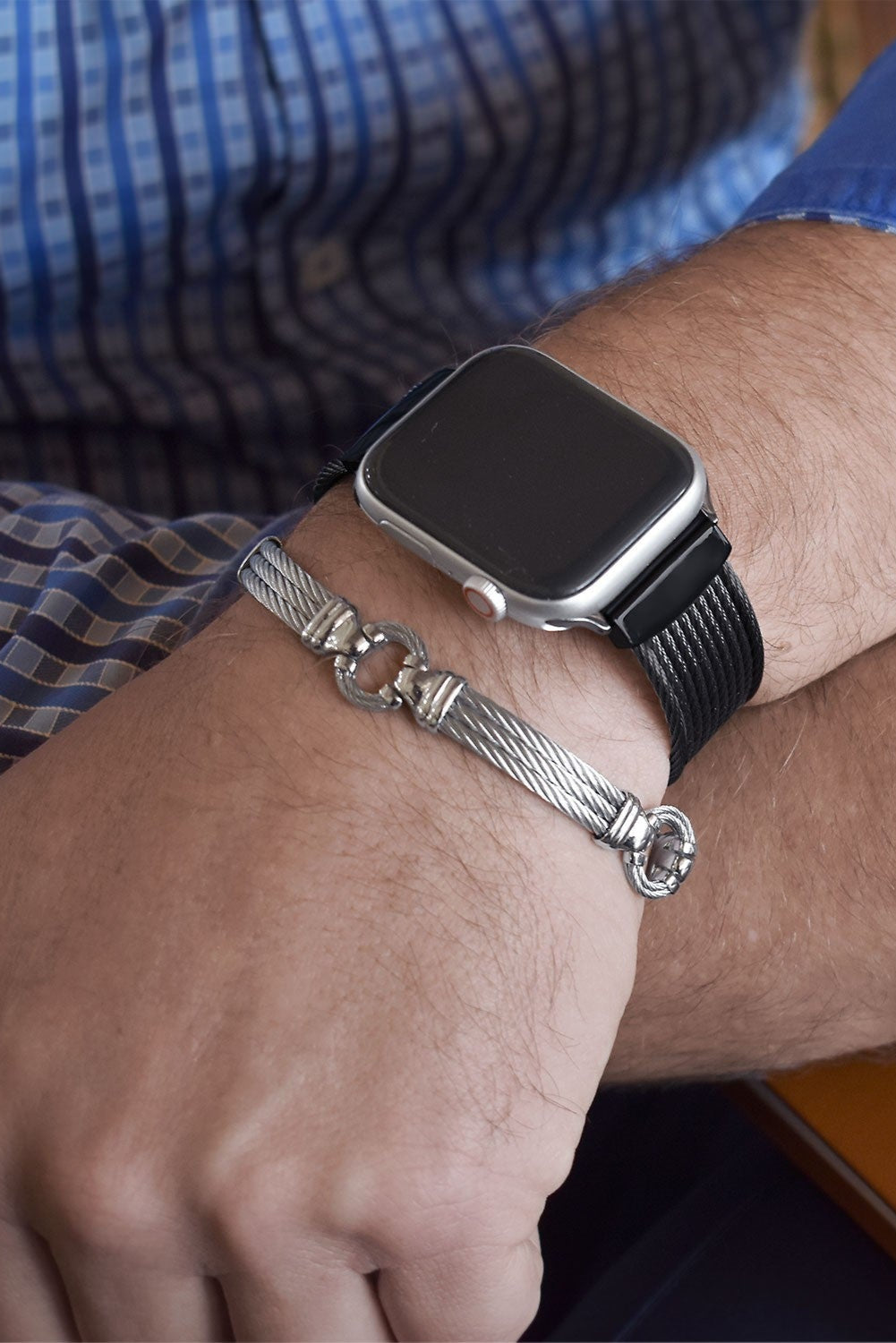 ALOR Men's Center Ring Bracelet