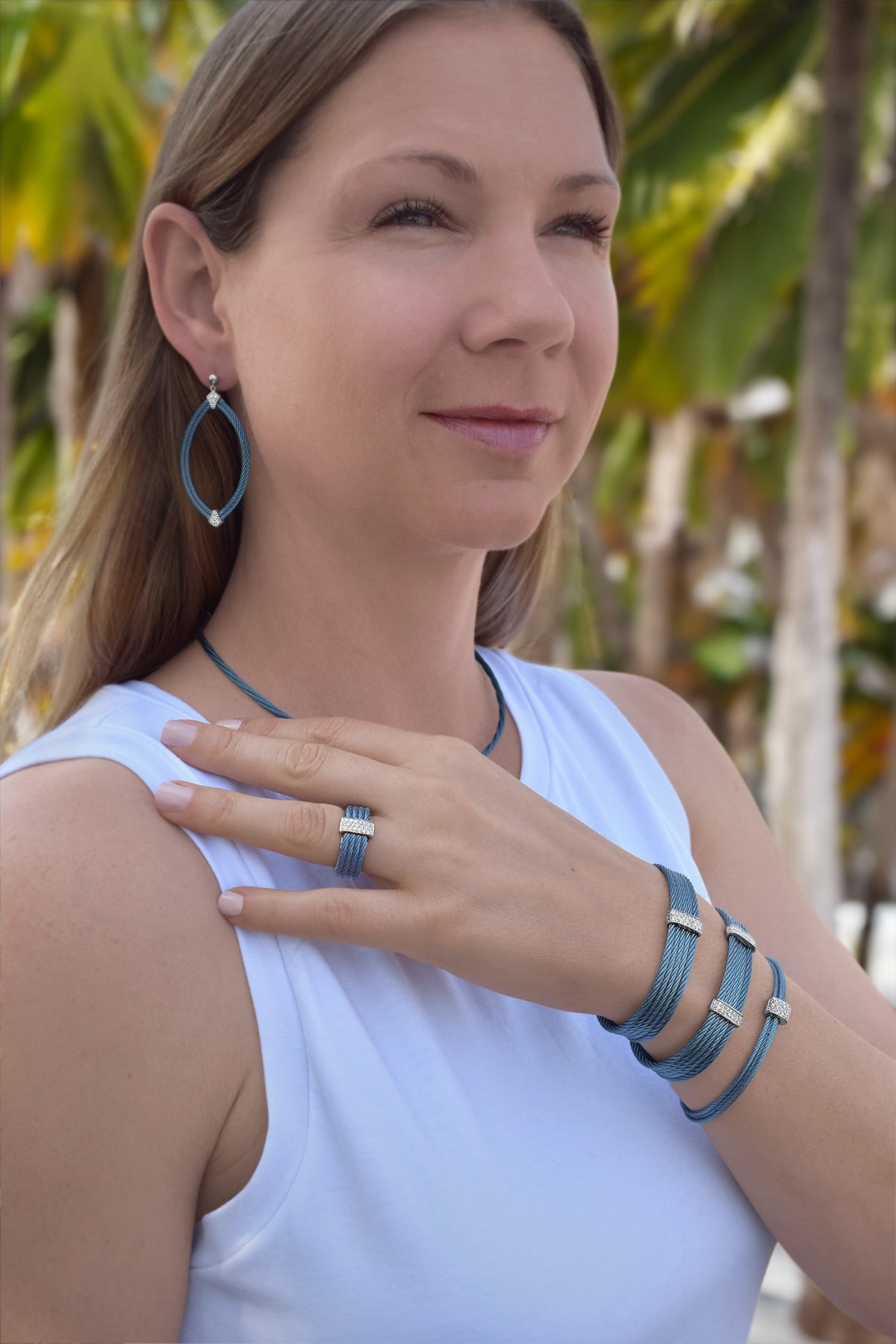 ALOR Simple Stack Bracelet