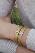 ALOR Striped Mini Cuff