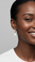 ALOR Mother of Pearl Drop Earrings