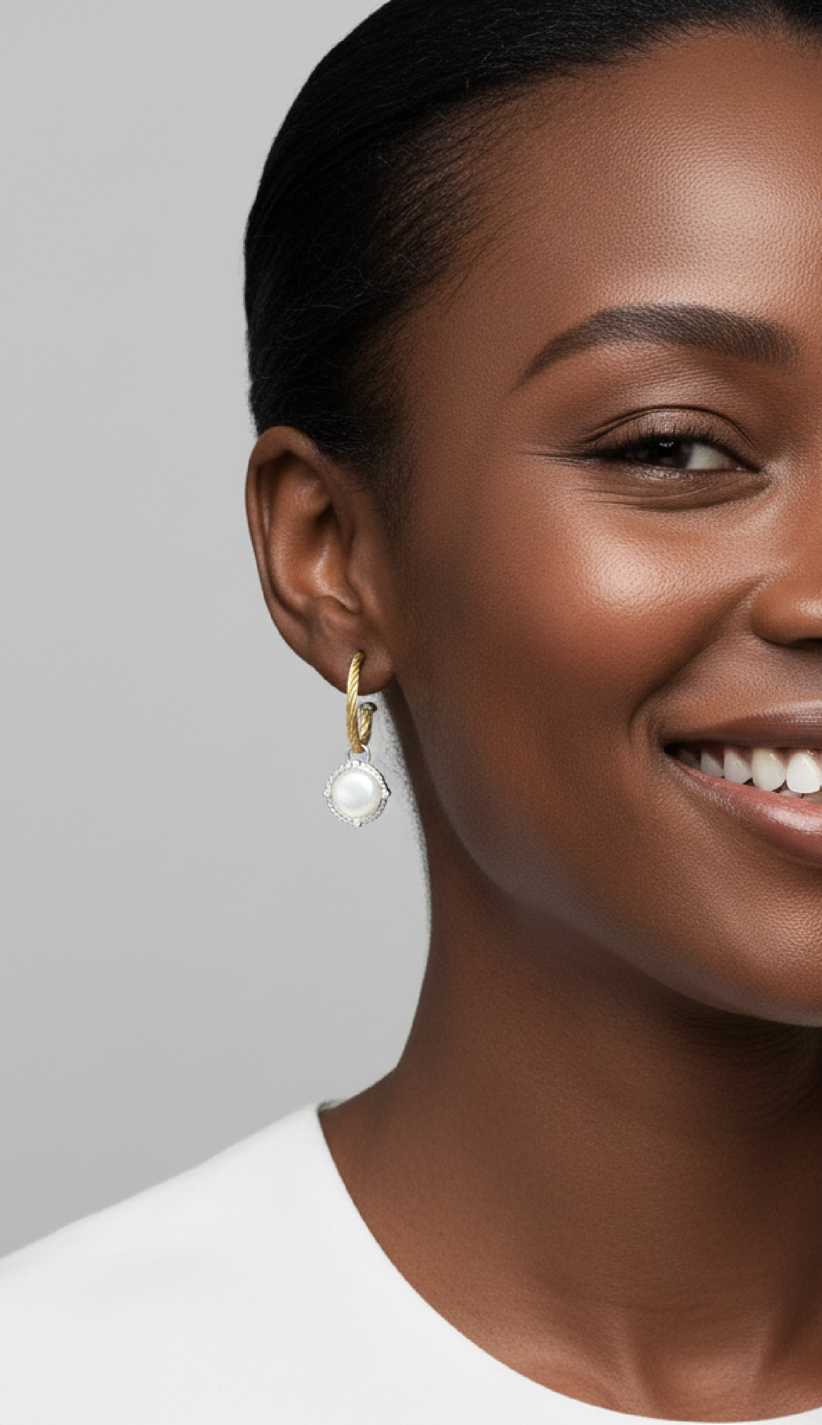 ALOR Mother of Pearl Drop Earrings