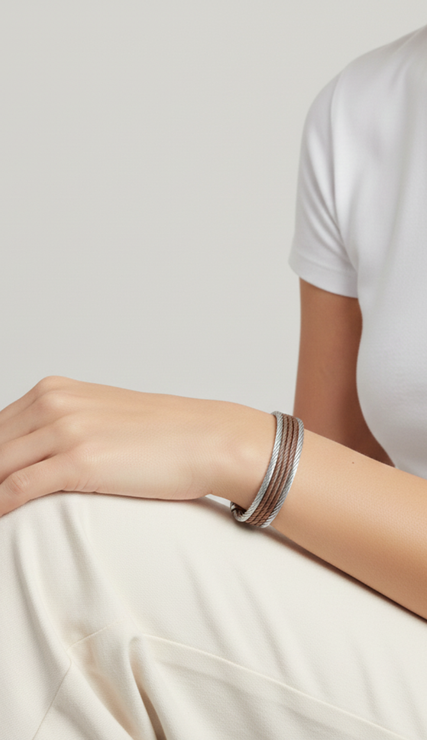 ALOR Colorblock Mini Cuff