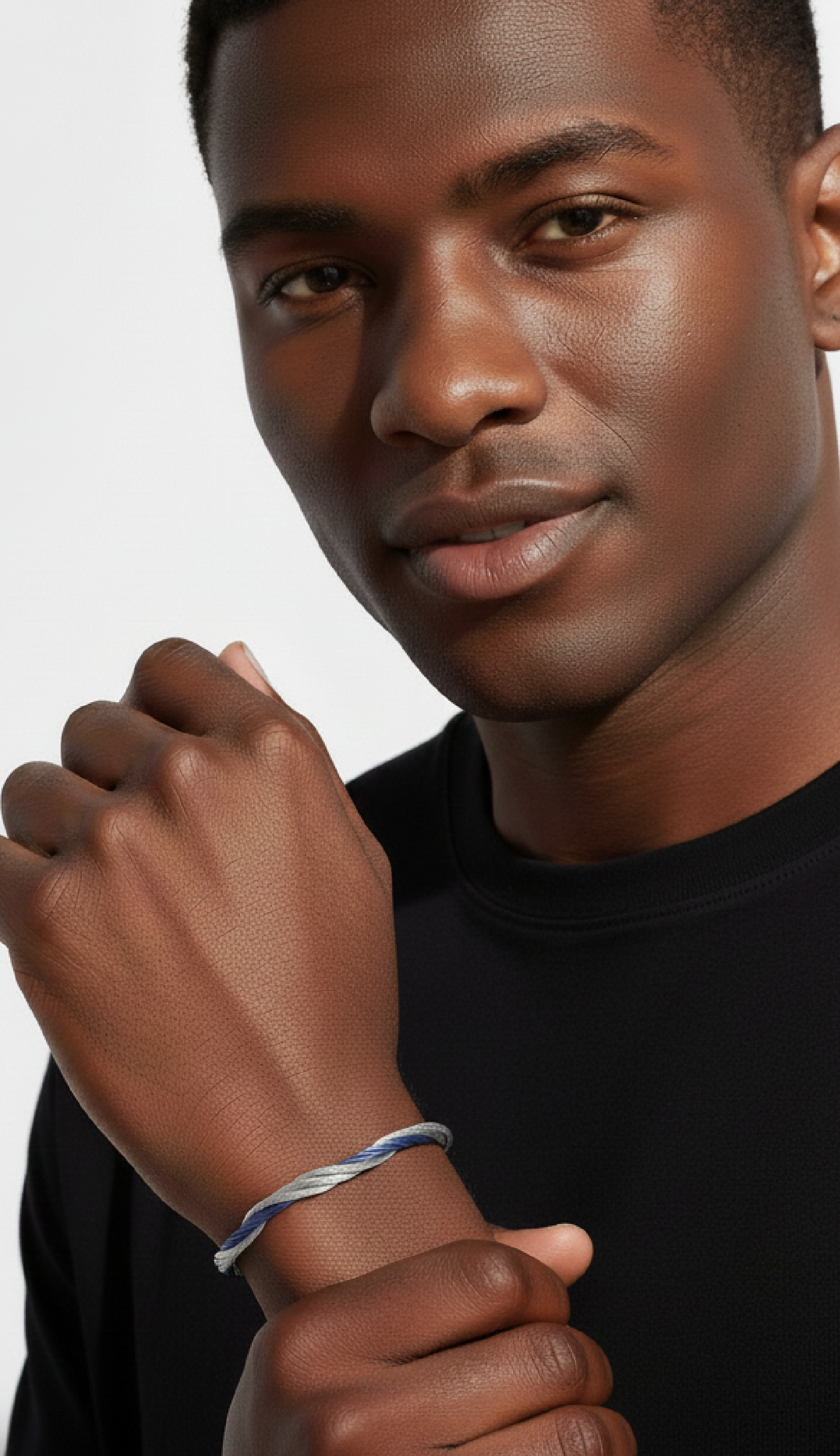 ALOR Men's Modern Twist Bracelet