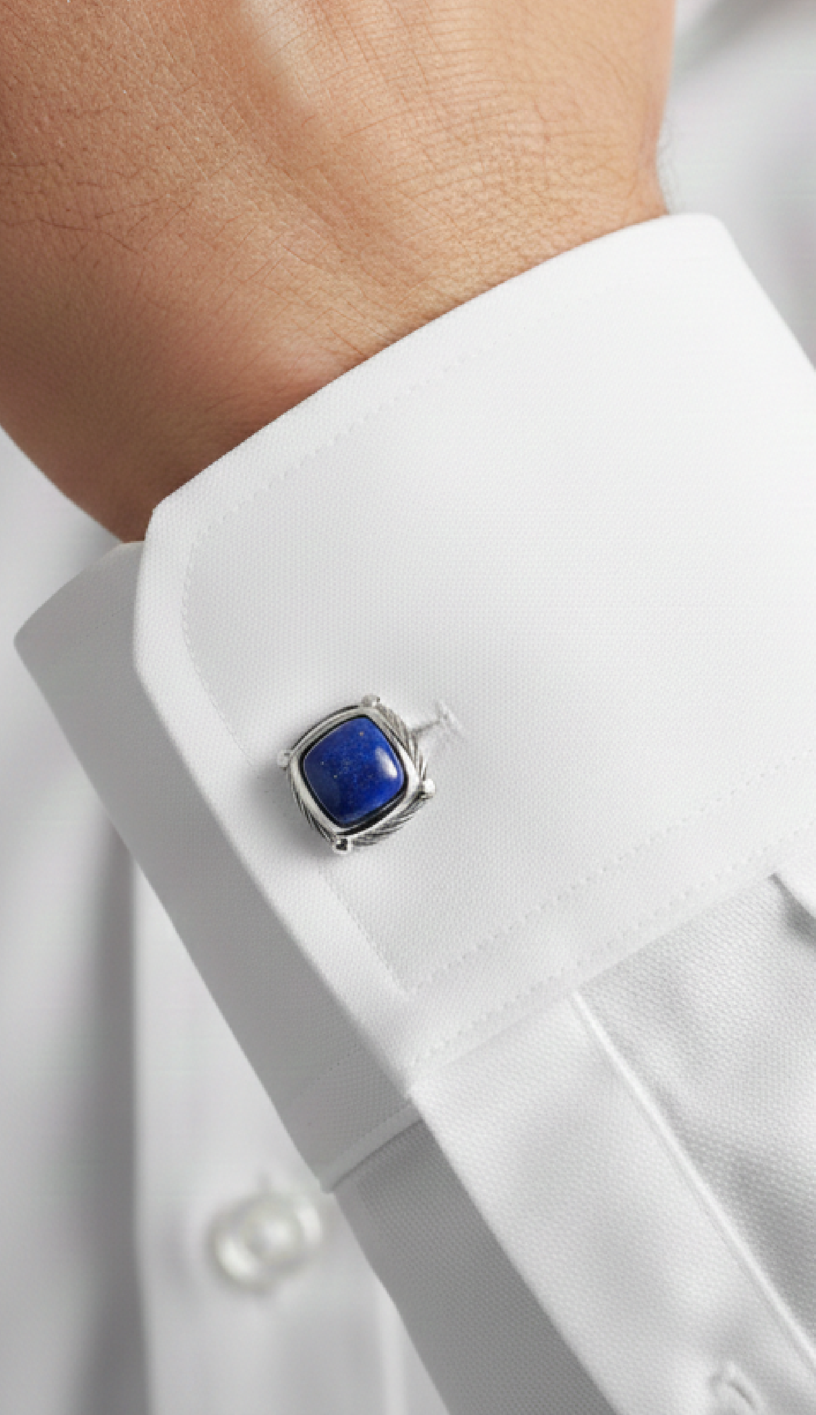 ALOR Men's Gemstone Cufflinks