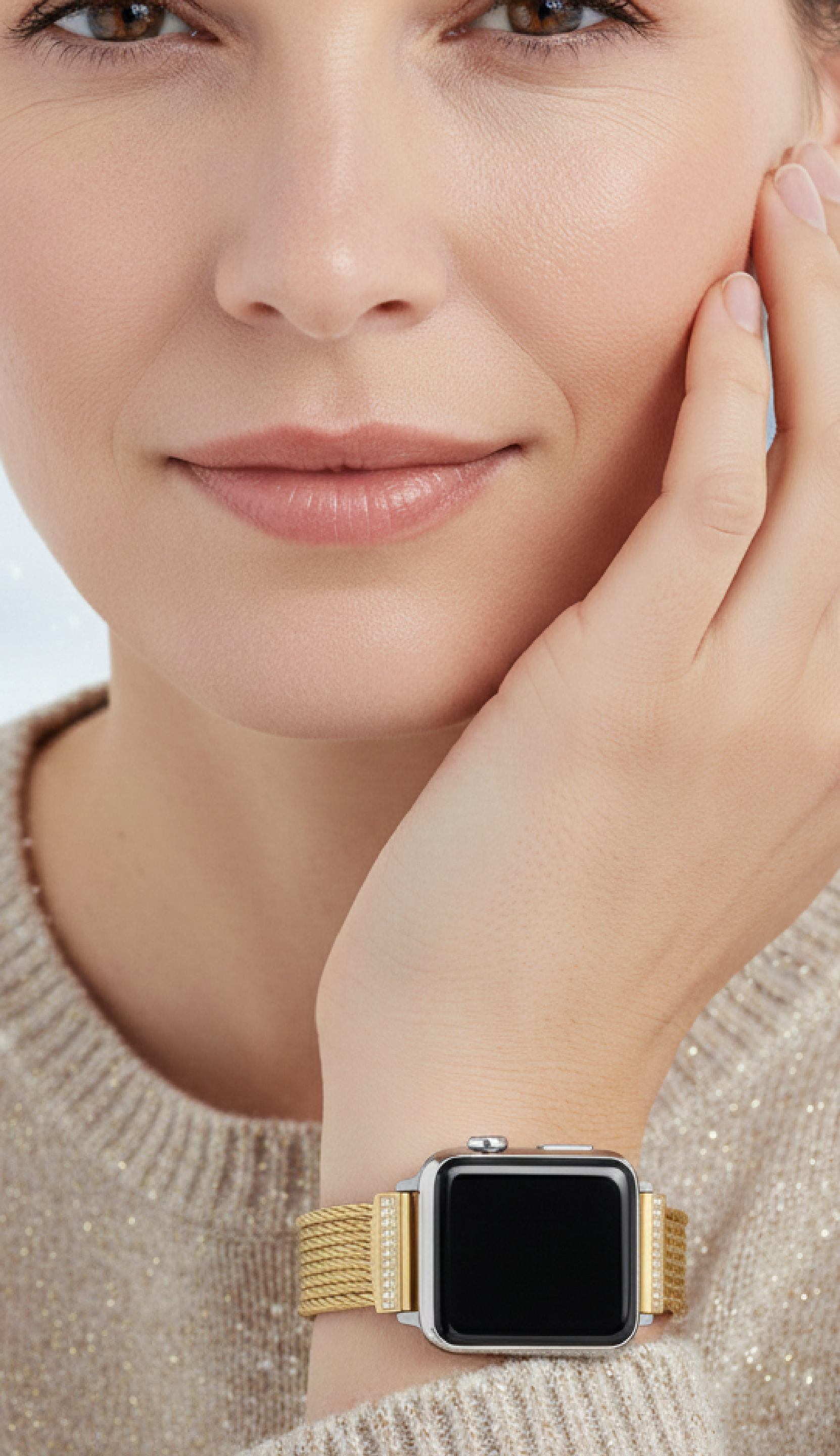 ALOR 8-Row Apple Watch® Band (fits 38-42mm watch)