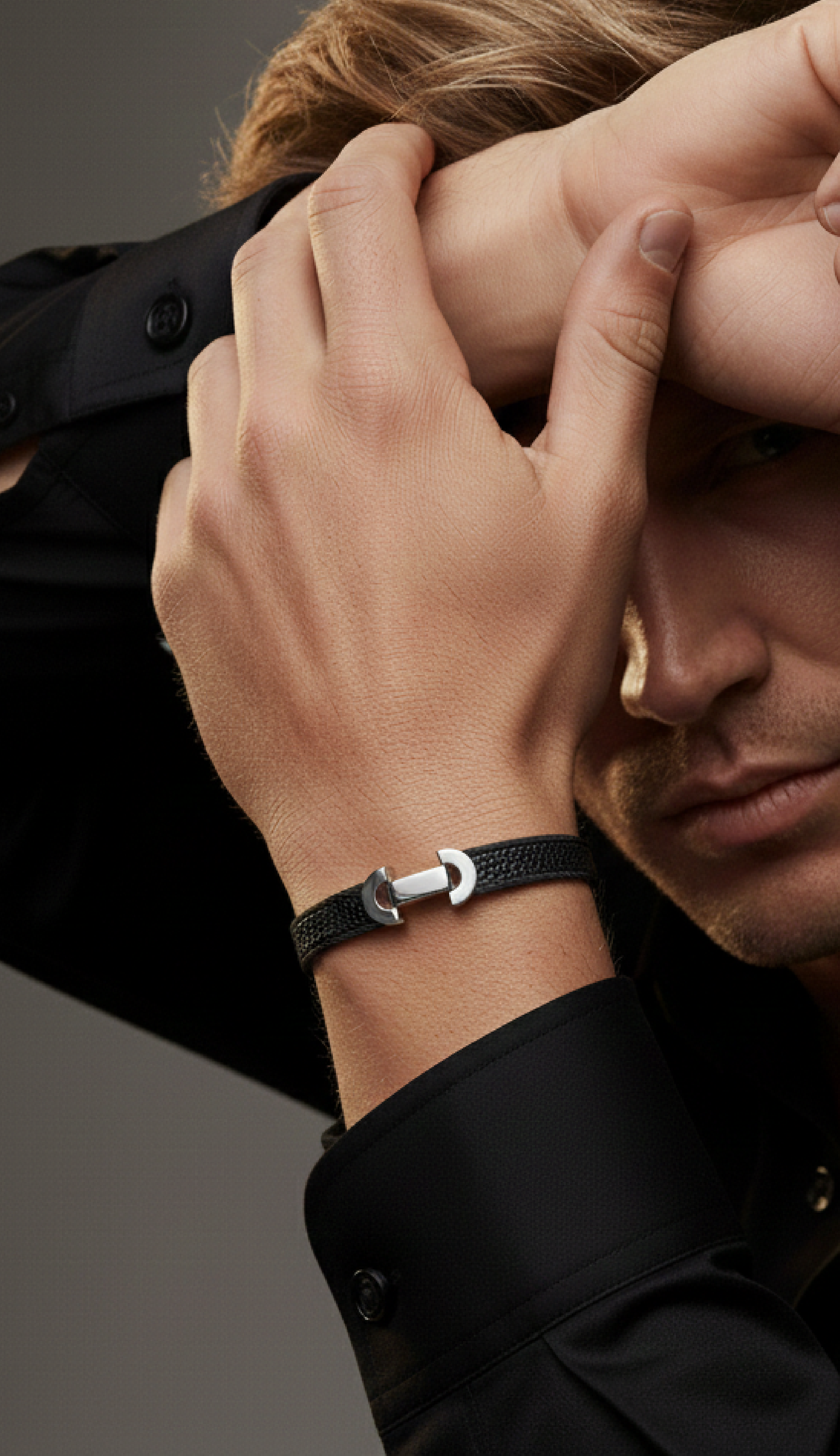 ALOR Men's Stingray ID Bracelet