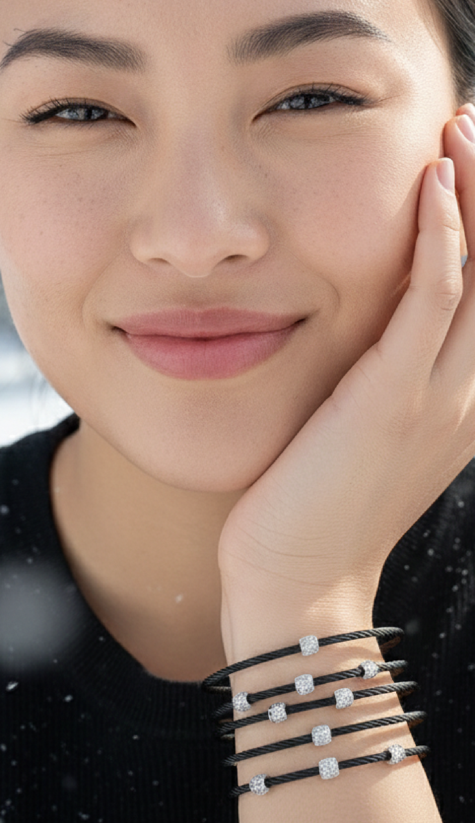 ALOR Triple Barrel Stackable Bracelet