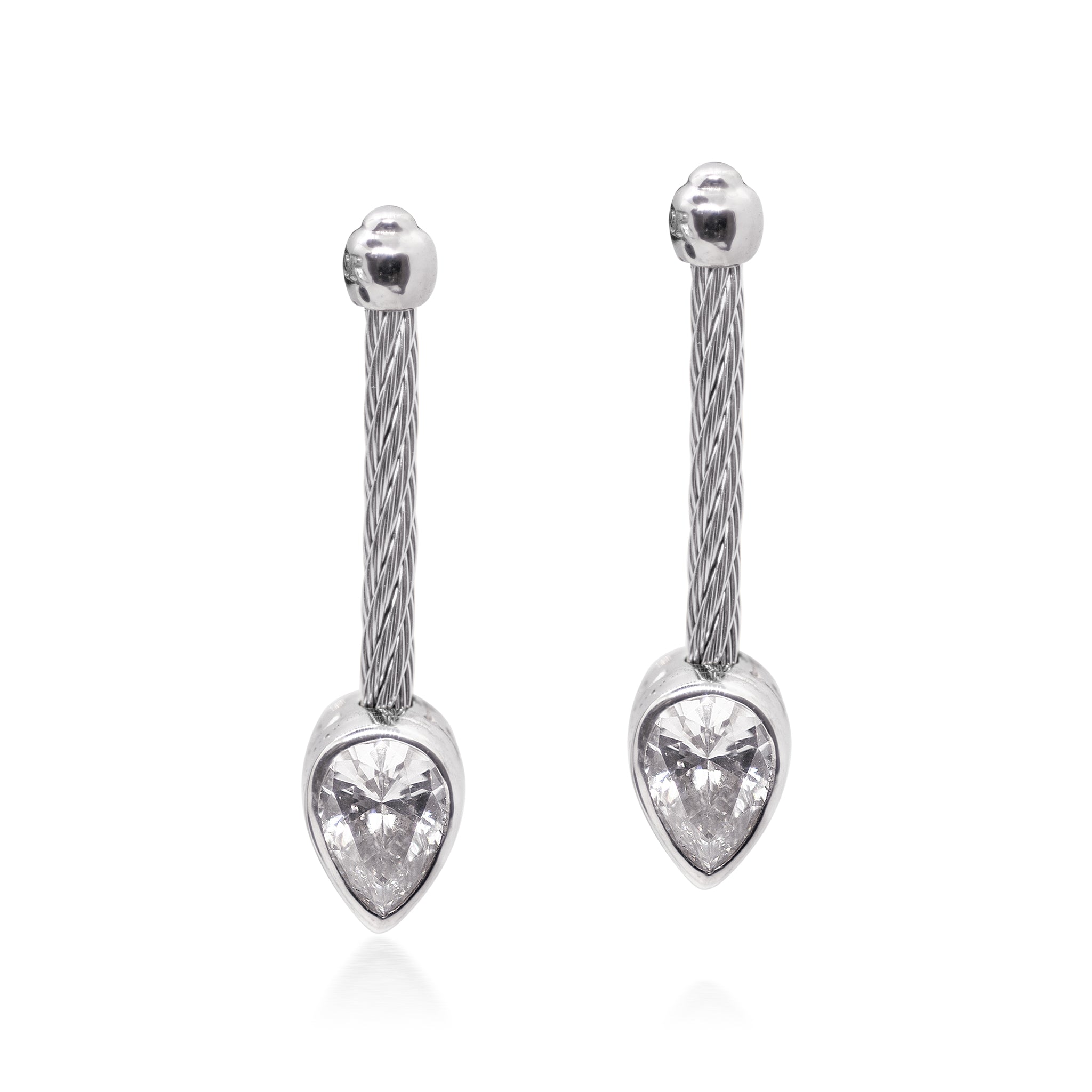 ALOR Day Diamonds Teardrop Drop Earrings