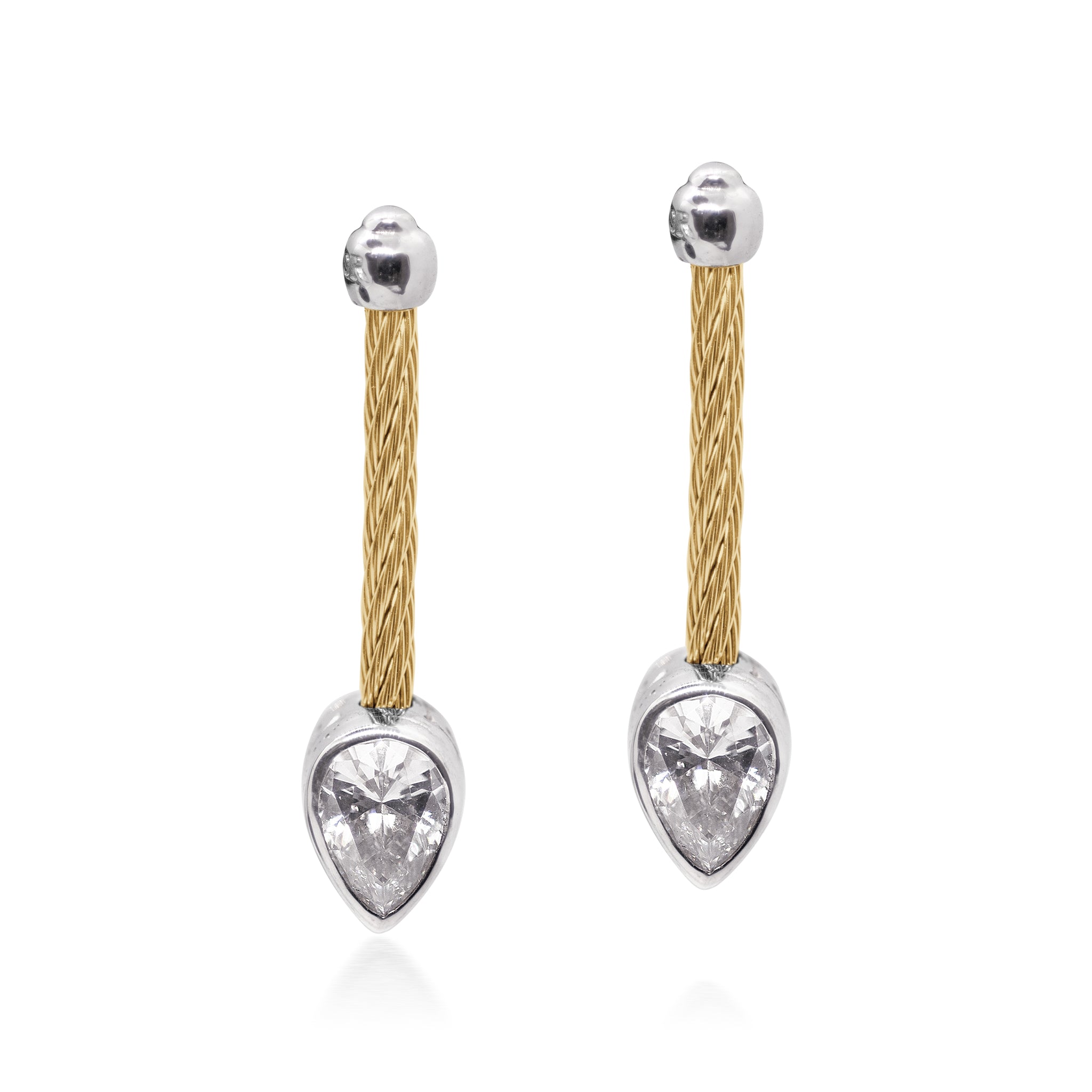 ALOR Day Diamonds Teardrop Drop Earrings