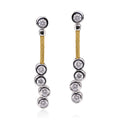 ALOR Day Diamonds Multi Drop Earrings