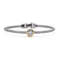 ALOR Day Diamonds 3mm Round Bracelet