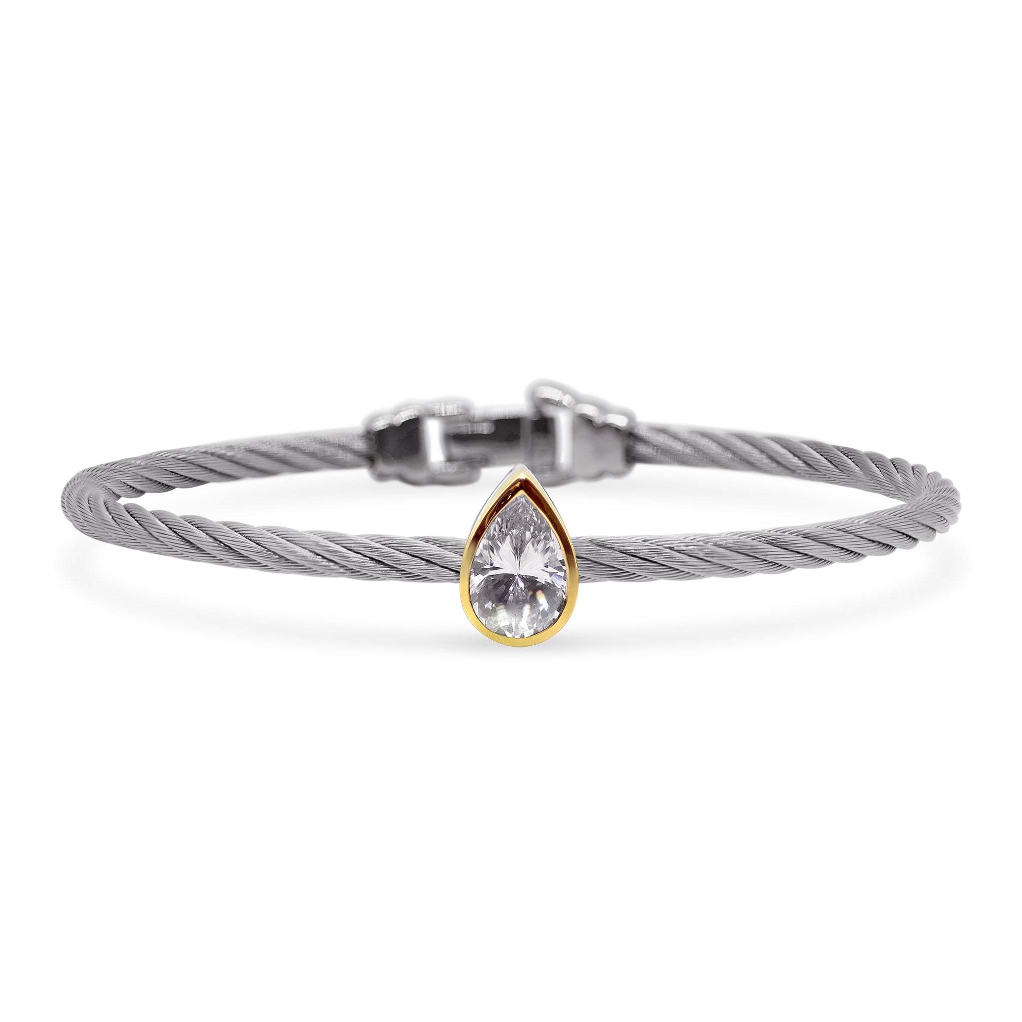 ALOR Day Diamonds 3mm Teardrop Bracelet