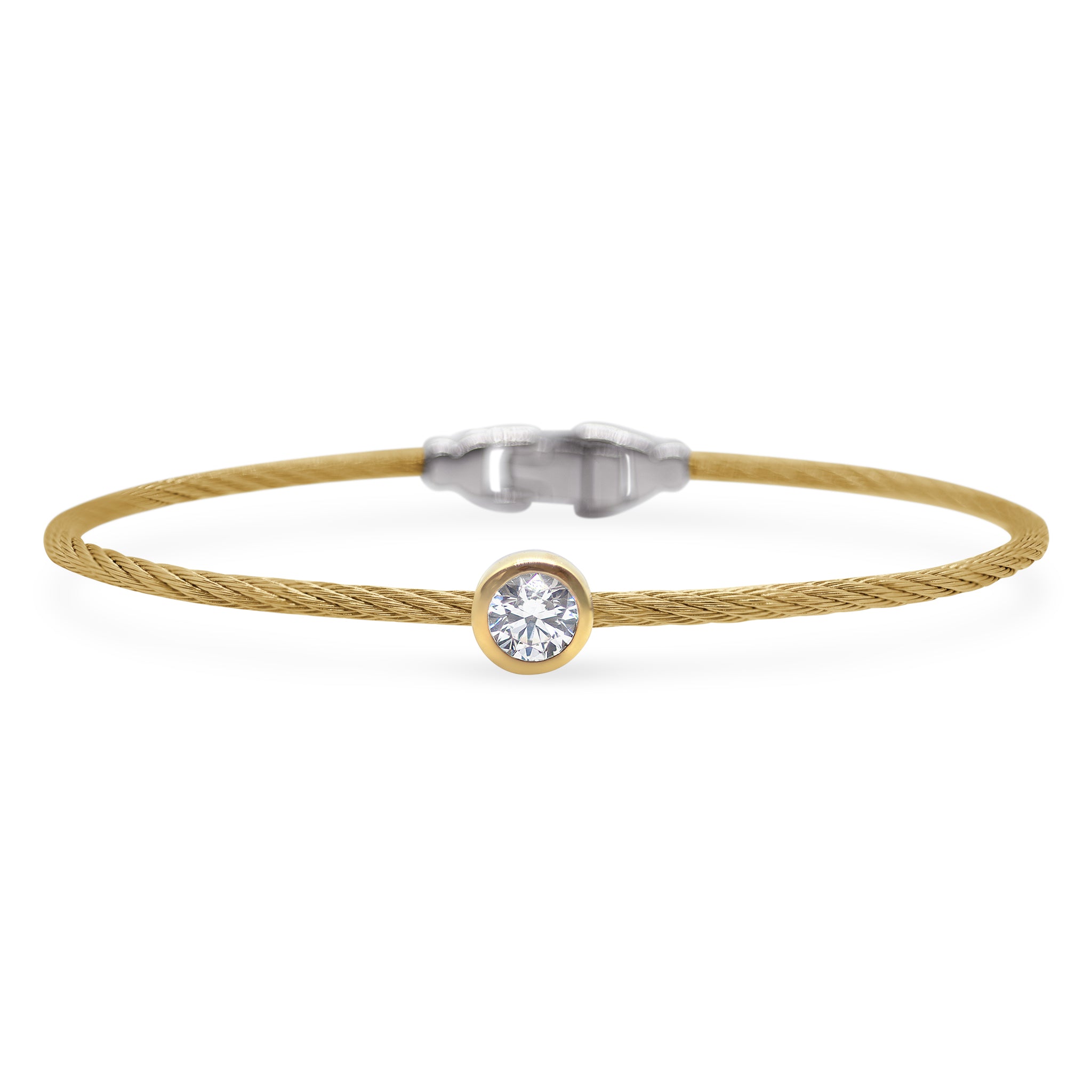 ALOR Day Diamonds 2mm Round Bracelet