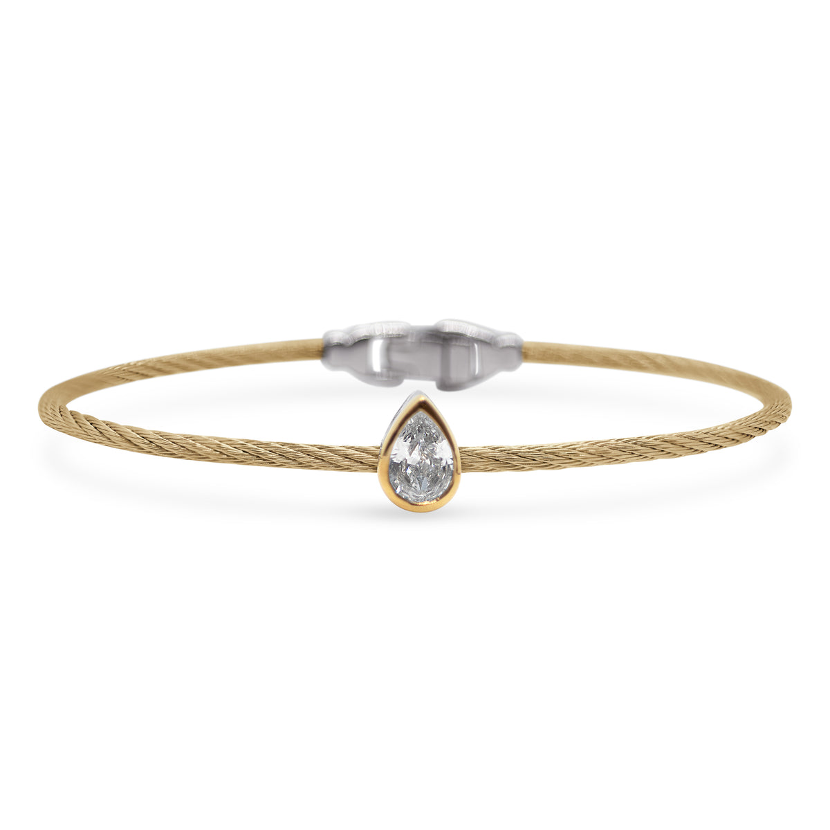 ALOR Day Diamonds 2mm Teardrop Bracelet