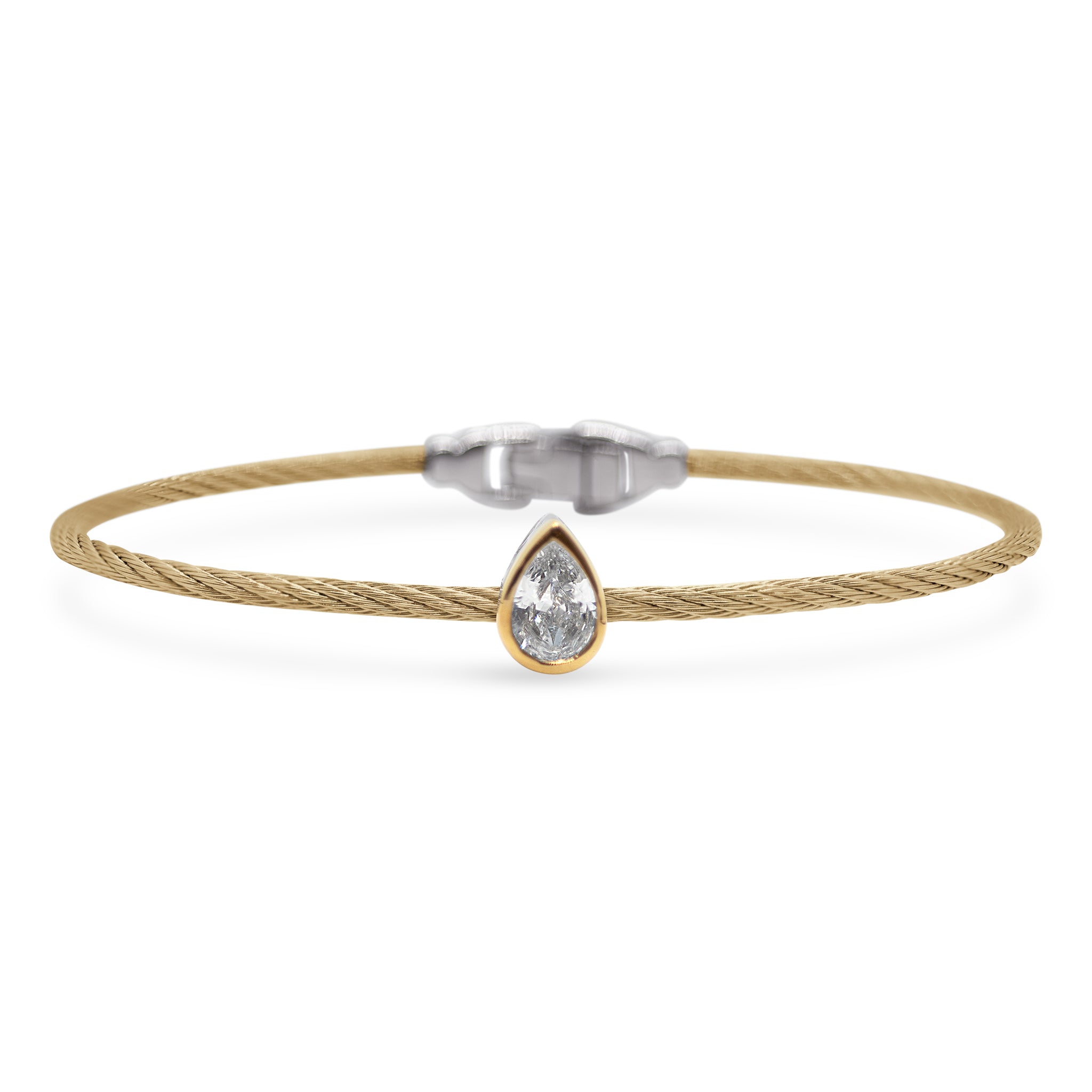 ALOR Day Diamonds 2mm Teardrop Bracelet